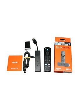 Amazon Fire TV Stick 4K With Alexa Voice Remote Streaming Device